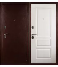 Входная дверь Авеста Лиственница беленая