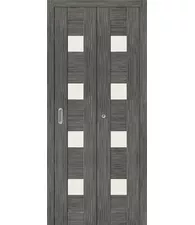 Межкомнатная складная дверь  Порта-23 Grey Veralinga Magic Fog