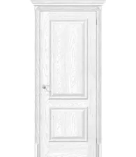 Межкомнатная дверь экошпон Классик-12 Silver Ash