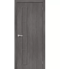 Межкомнатная дверь экошпон Тренд-3 Grey Veralinga