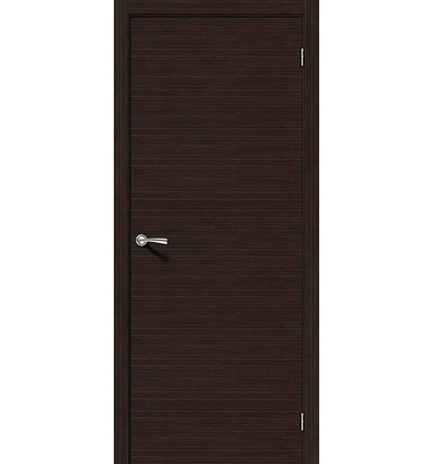 Межкомнатная дверь шпон Соло-0.H Ф-27 (Венге)