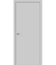 Межкомнатная дверь Винил Браво-0 Grey Pro