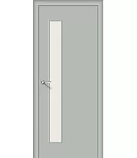 Межкомнатная дверь Финиш Флекс Гост-3 Л-16 (Серый) Magic Fog