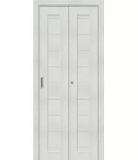 Межкомнатная складная дверь  Браво-21 Bianco Veralinga