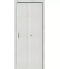 Межкомнатная складная дверь  Браво-0 Bianco Veralinga