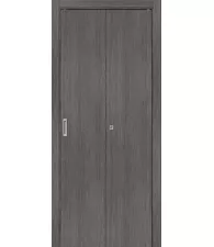 Межкомнатная складная дверь  Браво-0 Grey Melinga