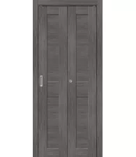 Межкомнатная складная дверь  Браво-21 Grey Melinga