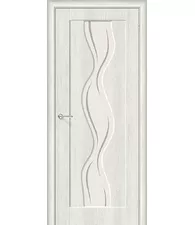 Межкомнатная дверь Винил Вираж-2 Casablanca Art Glass