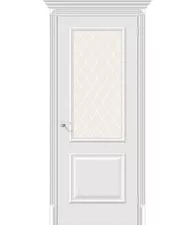 Межкомнатная дверь с экошпоном Классико-13 Virgin   White Сrystal