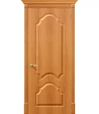 Межкомнатная дверь Винил Скинни-32 П-32 (МиланОрех)