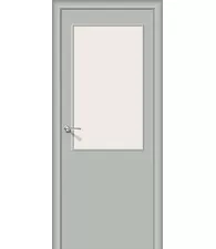 Межкомнатная дверь Финиш Флекс Гост-13 Л-16 (Серый)   Magic Fog